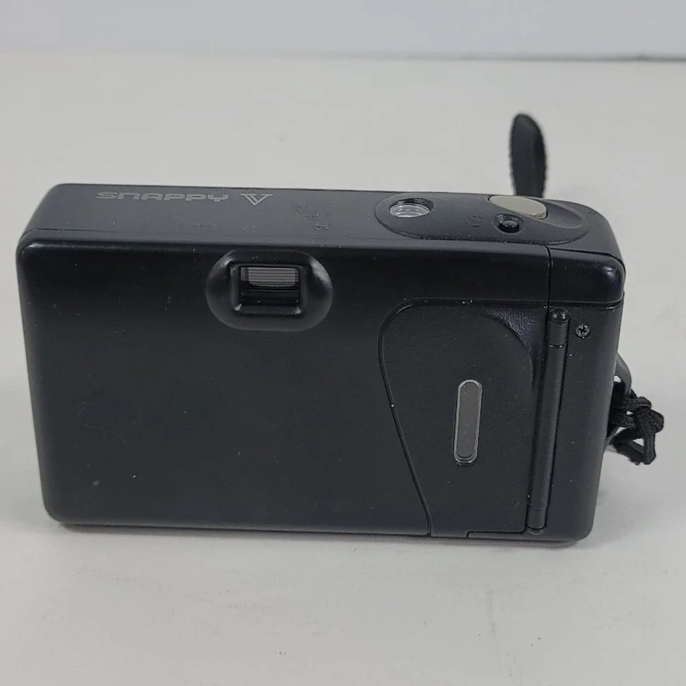 Canon Snappy V 35mm Film Camera Black Point and Shoot For Parts Only